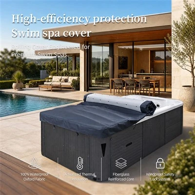 Rolling Swim Spa Cover